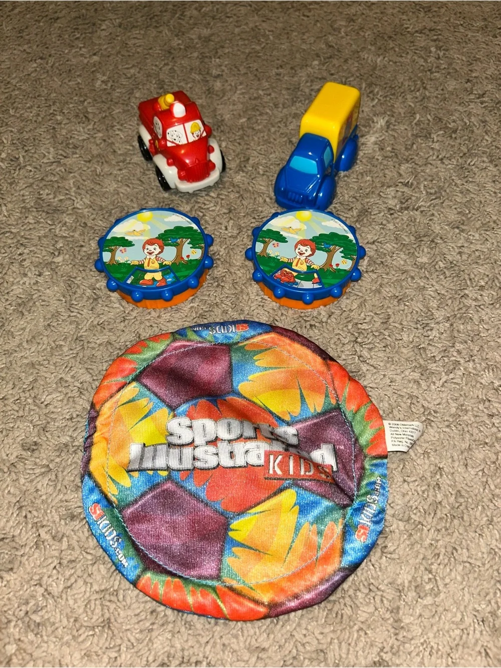 Vintage 2000s Fast Food Premium Toy Bundle Lot (5 Pieces)